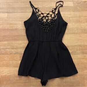 Millau black romper size small S b11